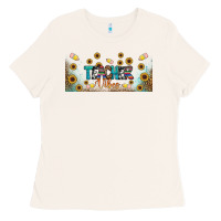 Bone teacher vibes libbey glass Ladies Tee - BundleAndBundleShop
