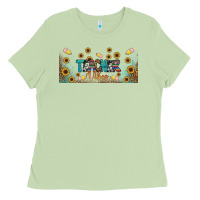 Matcha teacher vibes libbey glass Ladies Tee - BundleAndBundleShop