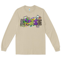Mushroom nurse mardi gras Long Sleeve Tee - CowGirlArtShop