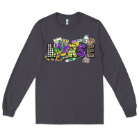 Smoke nurse mardi gras Long Sleeve Tee - CowGirlArtShop