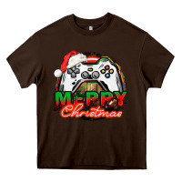 Gamer Merry Christmas Heavy Core Tee | Teevron