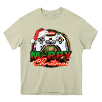 Mossy Gamer Merry Christmas Heavy Core Tee - NancyCooperArtShop