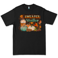 Black sweater weather Premium Tee - BundleAndBundleShop