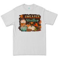 Dove Grey sweater weather Premium Tee - BundleAndBundleShop