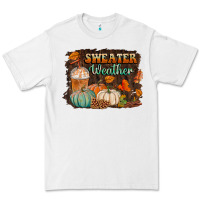 White sweater weather Premium Tee - BundleAndBundleShop
