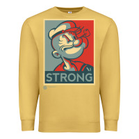 Antique Gold 1 popeye strong brand a transparent Premium Sweatshirt - tuanDangUi