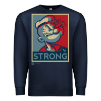 Navy 1 popeye strong brand a transparent Premium Sweatshirt - tuanDangUi