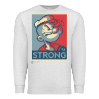 Oatmeal Heather 1 popeye strong brand a transparent Premium Sweatshirt - tuanDangUi