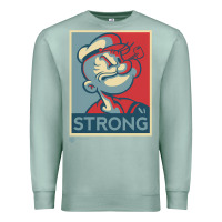Seafoam 1 popeye strong brand a transparent Premium Sweatshirt - tuanDangUi