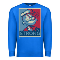 True Royal 1 popeye strong brand a transparent Premium Sweatshirt - tuanDangUi