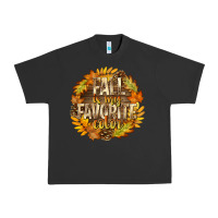 Pigment Black Fall Is My Favorite Color Urban Heavy Tee - texasbilliewilder