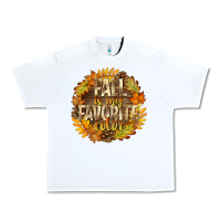 White Fall Is My Favorite Color Urban Heavy Tee - texasbilliewilder