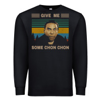 Black give me some chon chon funny quote vintage  popeye lovers blood in blo Premium Sweatshirt - tuanDangUi