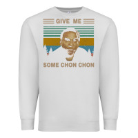 Dove Grey give me some chon chon funny quote vintage  popeye lovers blood in blo Premium Sweatshirt - tuanDangUi