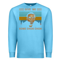 Ocean Blue give me some chon chon funny quote vintage  popeye lovers blood in blo Premium Sweatshirt - tuanDangUi