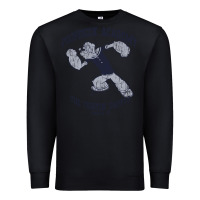 Black popeye poopdeck academy brand a transparent Premium Sweatshirt - tuanDangUi