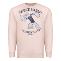 Pale Pink popeye poopdeck academy brand a transparent Premium Sweatshirt - tuanDangUi