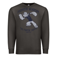 Smoke popeye poopdeck academy brand a transparent Premium Sweatshirt - tuanDangUi
