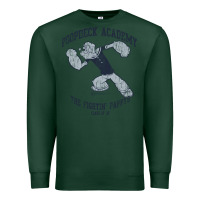 Sports Green popeye poopdeck academy brand a transparent Premium Sweatshirt - tuanDangUi