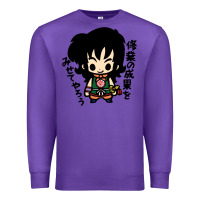 Purple ヤムチャ yamcha Premium Sweatshirt - tuanDangUi