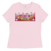 Bubblegum Pink teacher life libbey glass Ladies Tee - BundleAndBundleShop