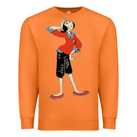 Carrot olive oyl art Premium Sweatshirt - tuanDangUi