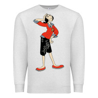 Oatmeal Heather olive oyl art Premium Sweatshirt - tuanDangUi