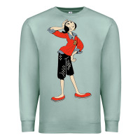 Seafoam olive oyl art Premium Sweatshirt - tuanDangUi