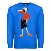 True Royal olive oyl art Premium Sweatshirt - tuanDangUi