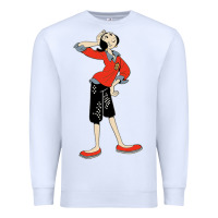 Olive Oyl Art Premium Sweatshirt | Teevron