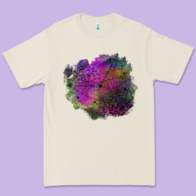 Halloween Spider Web For Patches Premium Tee Designed By Bundleandbundleshop