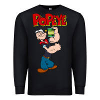 Black popeye Premium Sweatshirt - tuanDangUi