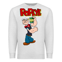 Oatmeal Heather popeye Premium Sweatshirt - tuanDangUi