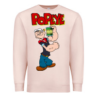 Pale Pink popeye Premium Sweatshirt - tuanDangUi