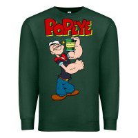 Sports Green popeye Premium Sweatshirt - tuanDangUi