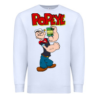 White popeye Premium Sweatshirt - tuanDangUi