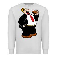 Dove Grey wimpi character popeye Premium Sweatshirt - tuanDangUi