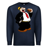 Navy wimpi character popeye Premium Sweatshirt - tuanDangUi