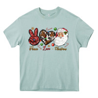 Arona Peace love Christmas Heavy Core Tee - NancyCooperArtShop