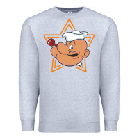 Heather Grey popeye 2 Premium Sweatshirt - tuanDangUi