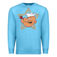Ocean Blue popeye 2 Premium Sweatshirt - tuanDangUi