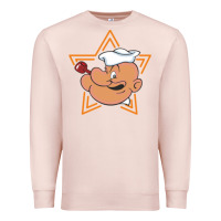 Pale Pink popeye 2 Premium Sweatshirt - tuanDangUi