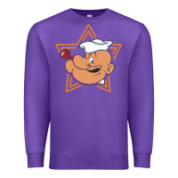 Purple popeye 2 Premium Sweatshirt - tuanDangUi