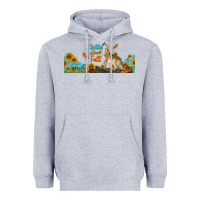 Heather Grey Wild About Fall Coyote Heavyweight Hoodie - LillyAllenDesigns