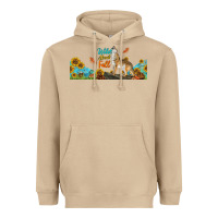 Mushroom Wild About Fall Coyote Heavyweight Hoodie - LillyAllenDesigns