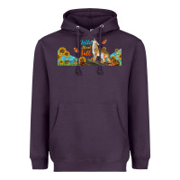 Plum Wild About Fall Coyote Heavyweight Hoodie - LillyAllenDesigns