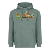 Sage Wild About Fall Coyote Heavyweight Hoodie - LillyAllenDesigns