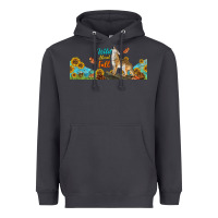Smoke Wild About Fall Coyote Heavyweight Hoodie - LillyAllenDesigns