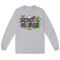 Moon Dust school nurse mardi gras Long Sleeve Tee - CowGirlArtShop