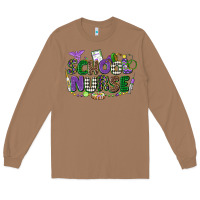Toasted Coconut school nurse mardi gras Long Sleeve Tee - CowGirlArtShop